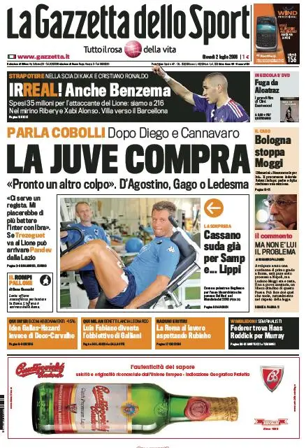 La Gazzetta dello Sport (02-07-09)