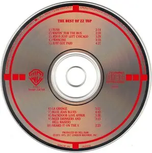 ZZ Top - The Best Of ZZ Top (1977) (WB. 3273-2, Target CD)