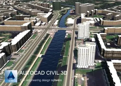 Autodesk AutoCAD Civil 3D 2015 (64bit) with Help