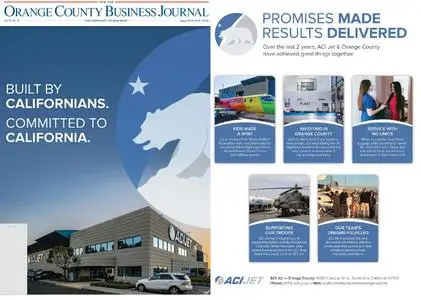 Orange County Business Journal – August 19, 2019