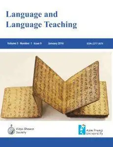Language and Language Teaching - January 2016