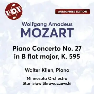 Walter Klien - Mozart- Piano Concerto No. 27 in B-Flat Major, K. 595 (2023) [Official Digital Download 24/192]