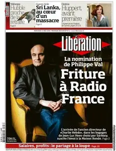 Libération. Mercredi 13 Mai 2009