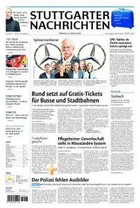 Stuttgarter Nachrichten Filder-Zeitung Leinfelden-Echterdingen/Filderstadt - 14. Februar 2018