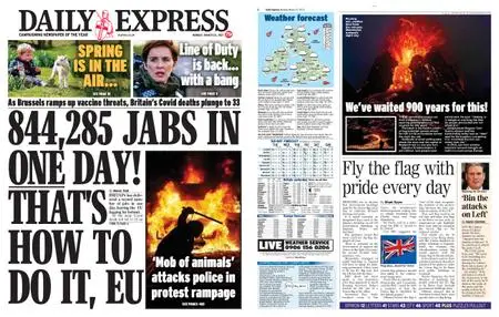 Daily Express – March 22, 2021