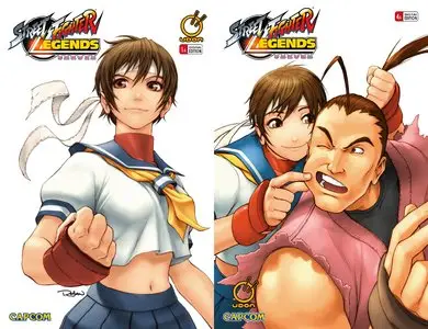 Street Fighter Legends - Sakura #1-4 (2006) Complete