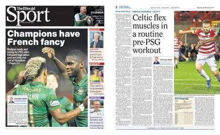 The Herald Sport (Scotland) – September 09, 2017