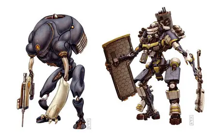 Art of Keith Thompson - Vehicles