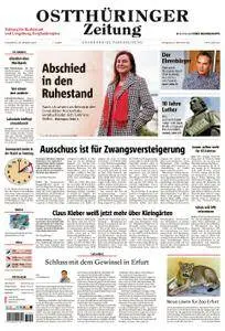 Ostthüringer Zeitung Rudolstadt - 28. Oktober 2017