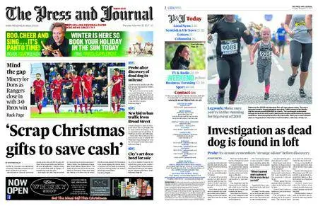 The Press and Journal North East – November 30, 2017