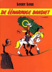 Lucky Luke 49 De eenarmige bandiet by Morris-Bob de Groot (Dargaud-1981)
