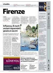 la Repubblica Firenze - 27 Gennaio 2018