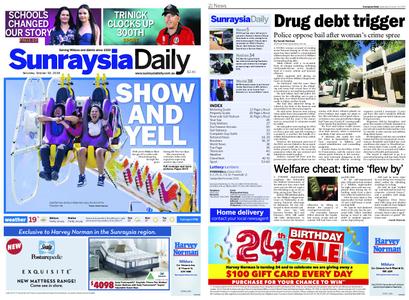 Sunraysia Daily – October 19, 2019