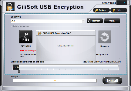 GiliSoft USB Stick Encryption 6.0.0 Portable
