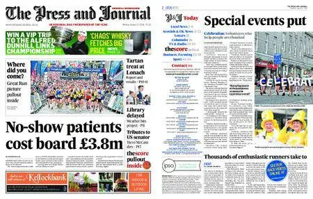 The Press and Journal Aberdeenshire – August 27, 2018