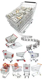 Stock Photo - Shopping Carts