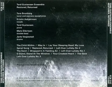 Tord Gustavsen Ensemble - Restored, Returned (2009) {ECM 2107}