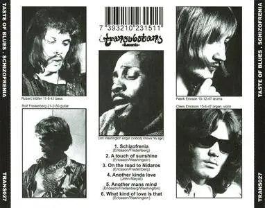 Taste Of Blues ‎– Schizofrenia (1969) [Reissue 2010]