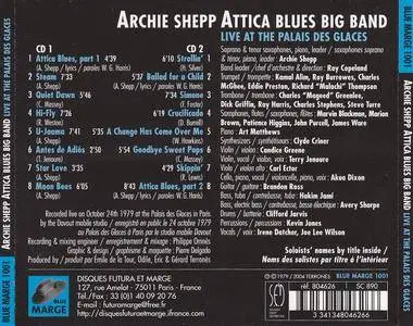 Archie Shepp Attica Blues Big Band - Live At The Palais Des Glaces (1979) {2CD Set Blue Marge 1001 rel 2004}