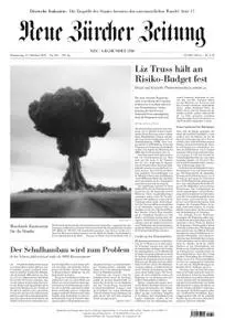 Neue Zurcher Zeitung  - 13 Oktober 2022