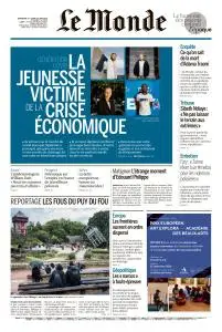 Le Monde du Dimanche 14 et Lundi 15 Juin 2020