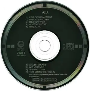 Asia - Asia (1982) [Japan Target CD]