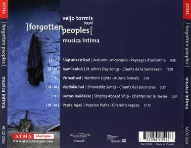 Musica Intima - Veljo Tormis: Forgotten Peoples (2006)