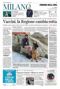 Corriere della Sera Milano – 25 febbraio 2021