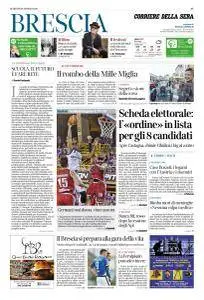 Corriere della Sera Brescia - 15 Maggio 2018