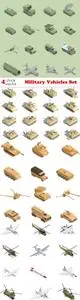 Vectors - Military Vehicles Set