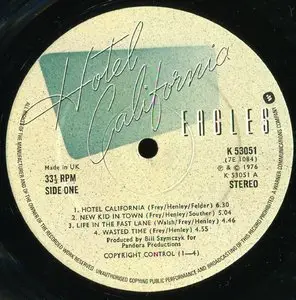 Eagles - Hotel California {Original UK + Original US + SP Reisssue} vinyl rip 24/96
