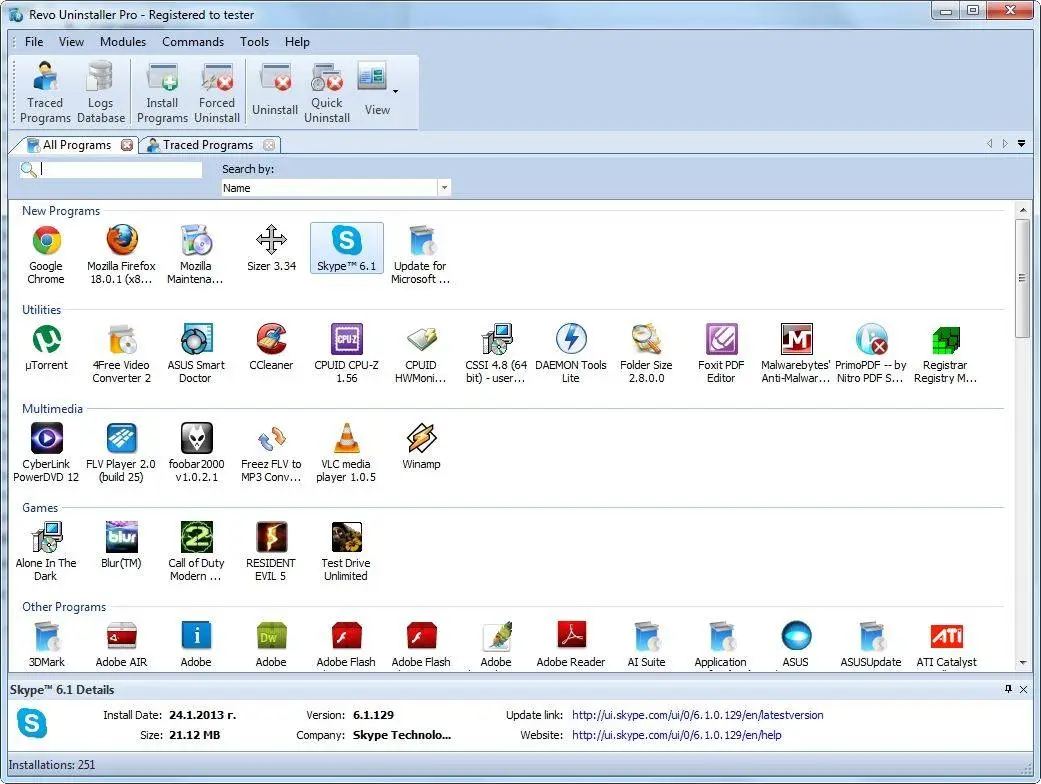 serial revo uninstaller pro 3.0.7
