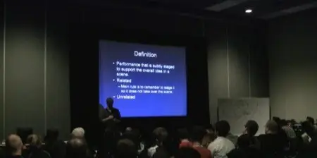 Kenny Roy Lecture - Secondary Action