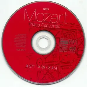 W.A. Mozart - Piano Concertos (Derek Han) [2005] [11 CDs] (Redbook Layer Hybrid SACD rip)