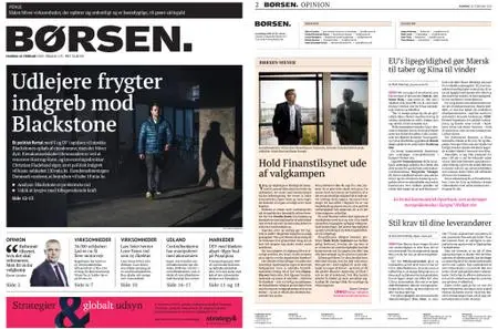 Børsen – 18. februar 2019