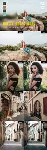 6 Matte and gloony Lightroom and Photoshop Presets