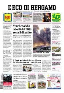 L'Eco di Bergamo - 17 Marzo 2017