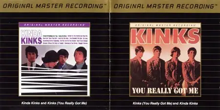 The Kinks - Kinks (You Really Got Me) & Kinda Kinks (MFSL  UDCD-679) RE-UPLOAD