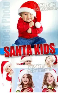 Santa kid - UHQ Stock Photo