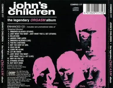 John's Children - The Legendary Orgasm Album (1970) {2000, Reissue}