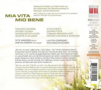 Ann Hallenberg, Ditte Andersen, Wolfgang Katschner, Lautten Compagney Berlin - Mia vita, mio bene (2006)