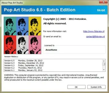 Pop Art Studio 6.5 Batch Edition (x86/x64)