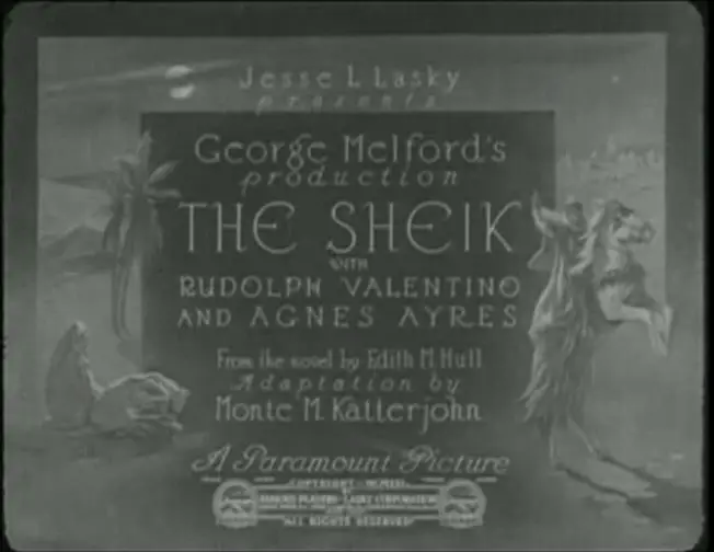 The Sheik (1921)