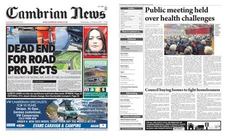 Cambrian News Arfon & Dwyfor – 23 February 2023