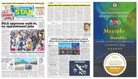 The Philippine Star – Hunyo 24, 2021