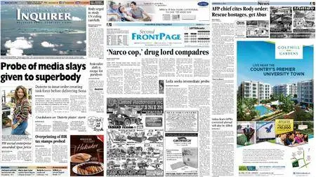 Philippine Daily Inquirer – July 11, 2016
