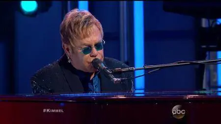Elton John - Jimmy Kimmel Live 2016 [HDTV 720p]