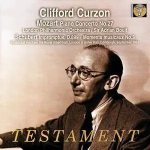 Clifford Curzon - Mozart: Piano Concerto No.27, Schubert: 4 Impromptus & Moment Musical (2013)