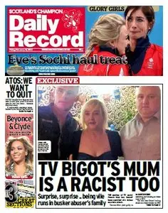 Daily Record - 21 Friday, February 2014