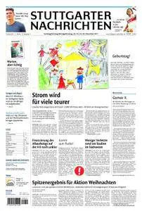 Stuttgarter Nachrichten Blick vom Fernsehturm - 23. Dezember 2017